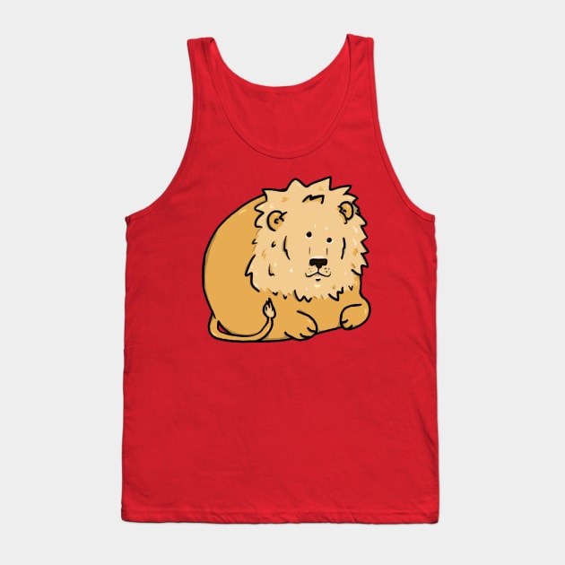 Lion orb Tank Top by funkysmel